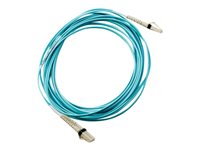 HPE - Cable de red - LC de modos múltiples (M) a LC de modos múltiples (M) - 2 m - fibra óptica - 50/125 micras