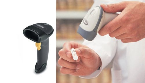 LECTOR CODIGO BARRAS ZEBRA LS2208 1D Laser USB Ergonomico