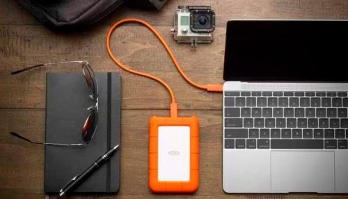 DISCO DURO USB-C|USB 1TB LACIE Rugged
