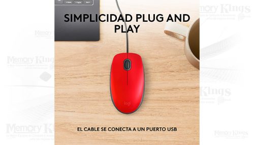 MOUSE LOGITECH M110 SILENT REDLOGITECH M110 SILENT