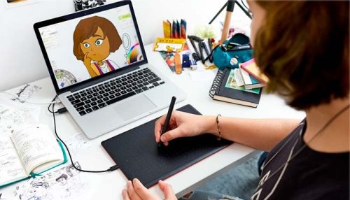 TABLETA WACOM BAMBOO ONE by Wacom Medium