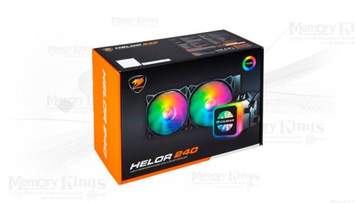 COOLER CPU Liquid 240 COUGAR HELOR 240 RGB