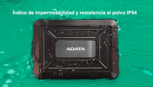 CASE USB a HDD|SSD 2.5 ADATA AED600 antigolpe