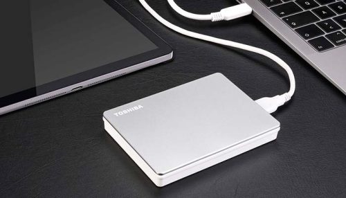 DISCO DURO USB-C 1TB TOSHIBA CANVIO FLEX