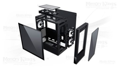 CASE Mid Tower ANTRYX RX-460 ARGB BLACK