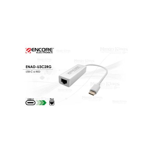 ADAPTADOR USB-C a RED GbE ENCORE ENAD-U3C2RG