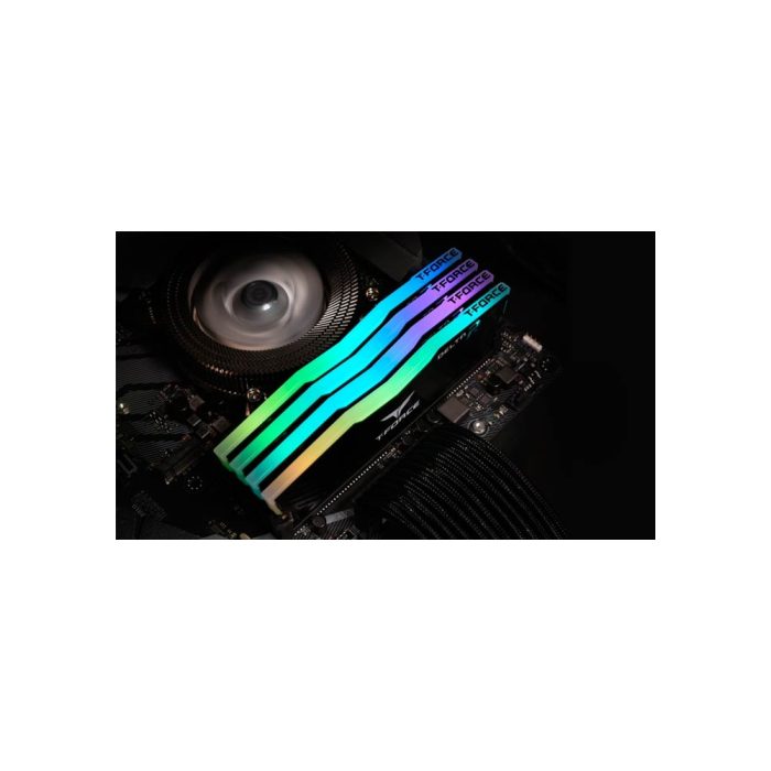 MEMORIA DDR4 8GB 3200 CL16 T-FORCE DELTA RGB BLACKDDR4 8GB 3200