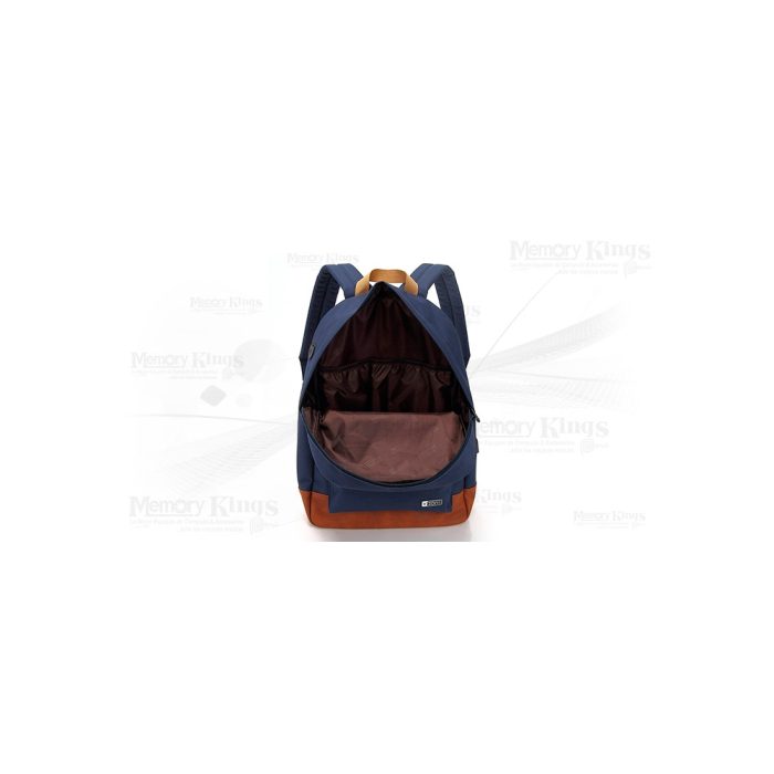 MOCHILA 15.6 ZOM ZB-280BL USB BLUE