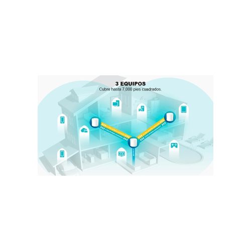 ROUTER TP-LINK Mesh Deco X60(PAQx3) AX5400 2BAND