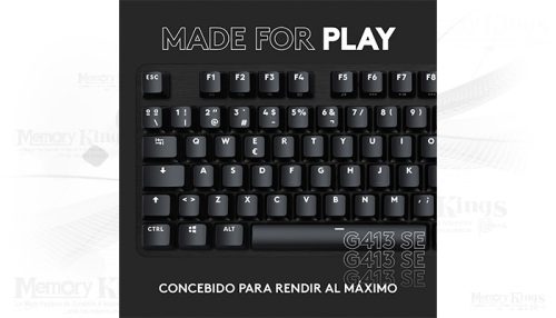 TECLADO Gaming LOGITECH G413 SE MECANICO