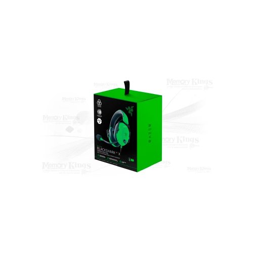 AURICULAR Gaming RAZER BLACKSHARK V2 X 7.1 GREEN