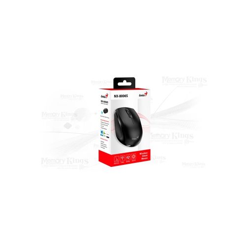 MOUSE GENIUS NX-8006S SILENT WIRELESS BLACK