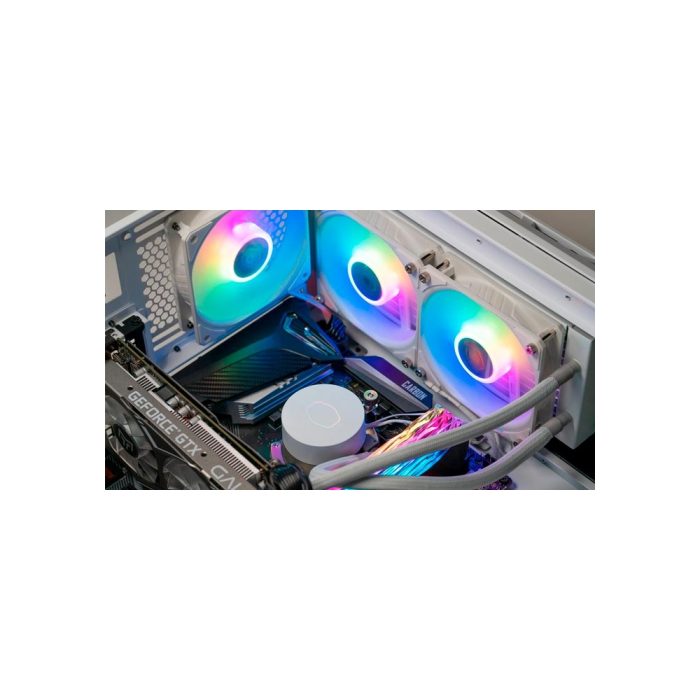COOLER CPU Liquid 240 COOLER MASTER ML240L V2 ARGB WHITE