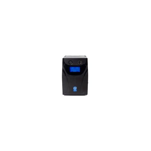 UPS Interactivo Elise @Fase, AUR-650-LCD-USB, 650VA / 360W, Puerto inteligente USB-HID.