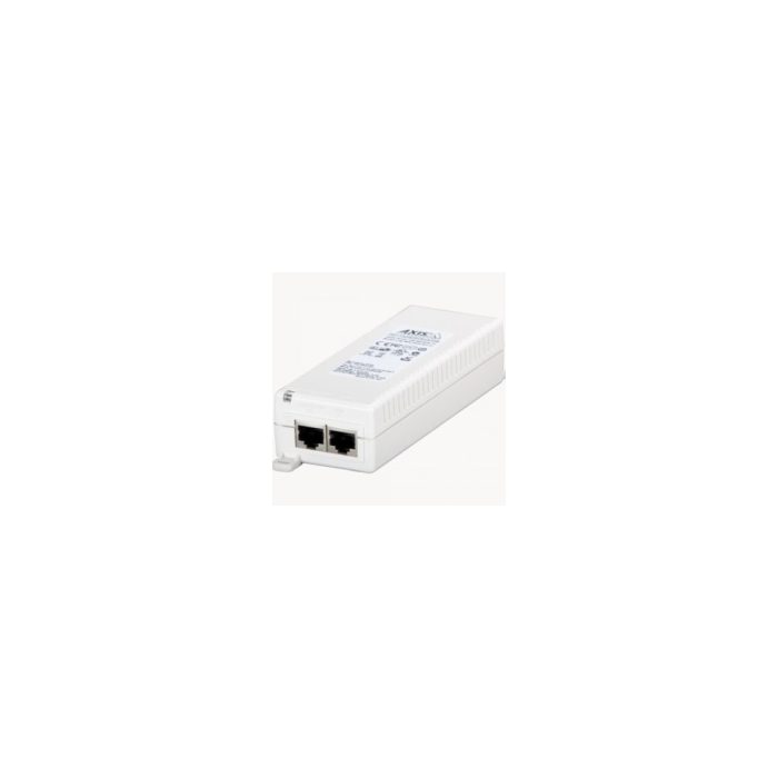 AXIS T8120 Midspan 15 W - Inyector PoE 15 watts, IEEE 802.3af, 10/100/1000 Mbps, 100 a 240 VAC