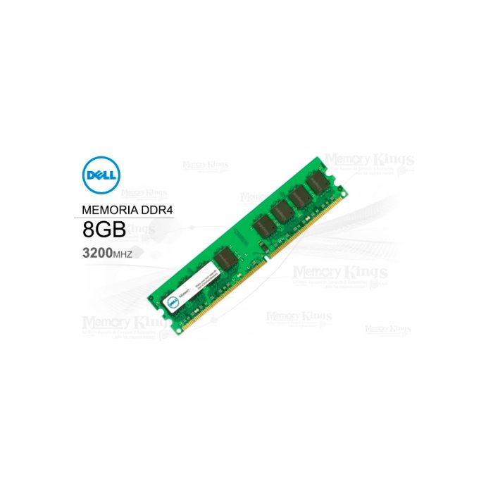 MEMORIA DDR4 8GB 3200 DELL para Servidor R240, R250, R340, R350, T140, T150, T340, T350, T40