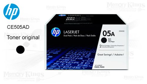 Cartucho de Toner HP 05D Black 2300pag (PAQx2)