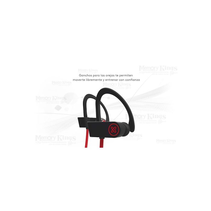 AURICULAR KLIP XTREME JogBudz II KSM-150 RED BLUETOOTH