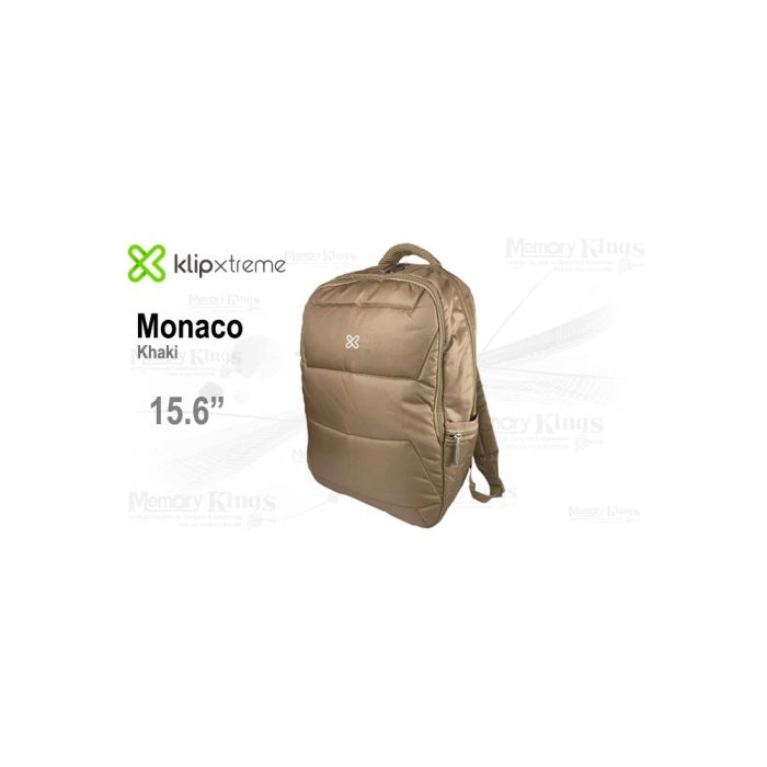 MOCHILA 15.6 KLIP XTREME Monaco KNB-426KH KHAKI
