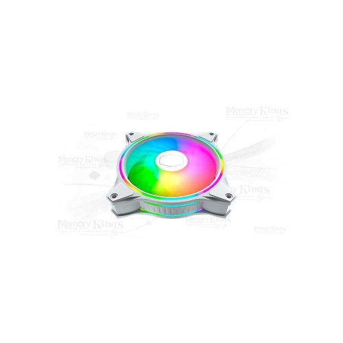VENTILADOR COOLER MASTER MASTERFAN MF120 HALO 3IN1 WHITE EDITION