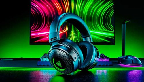 AURICULAR Gaming RAZER KRAKEN V3 PRO THX BLACK Wireless