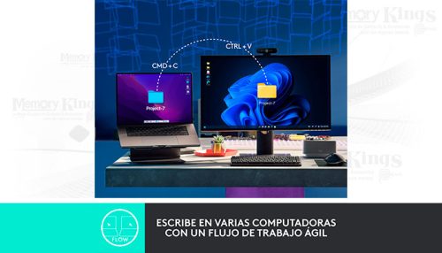 TECLADO LOGITECH MX MECHANICAL ILUMINATED BLACK Bluetooth&Wioreless