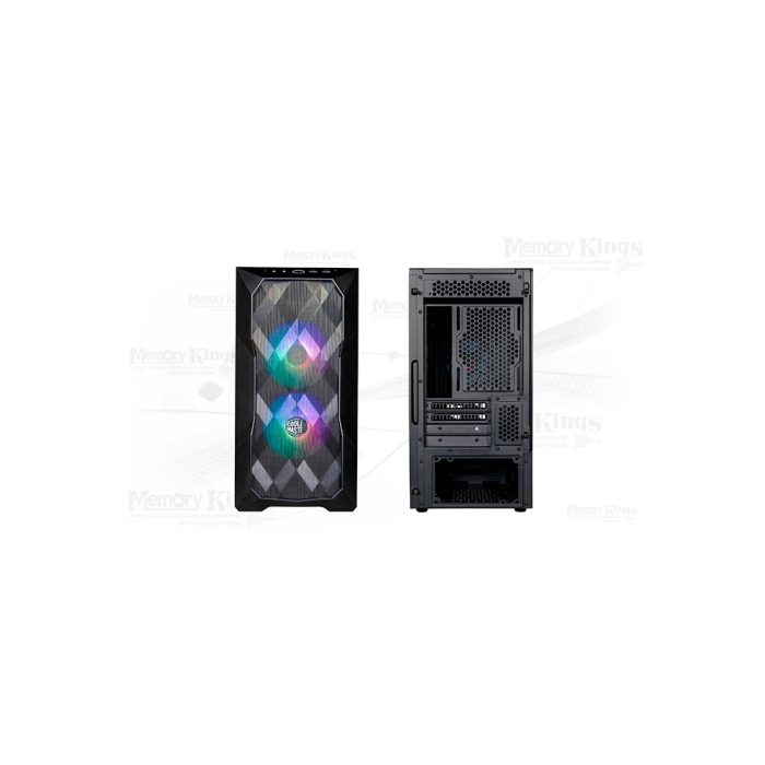 CASE Mini Tower COOLER MASTER TD300 MESH ARGB BK.