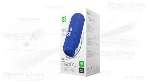 PARLANTE KLIP XTREME TitanPro KBS-300BL (16w) BLUE Bluetooth