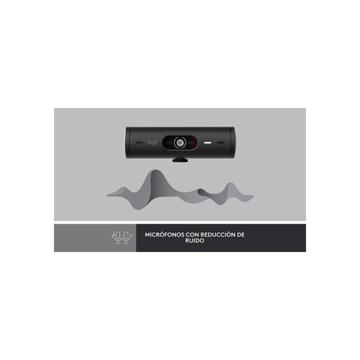 CAMARA WEBCAM LOGITECH BRIO 500 FHD USB-C BLACK