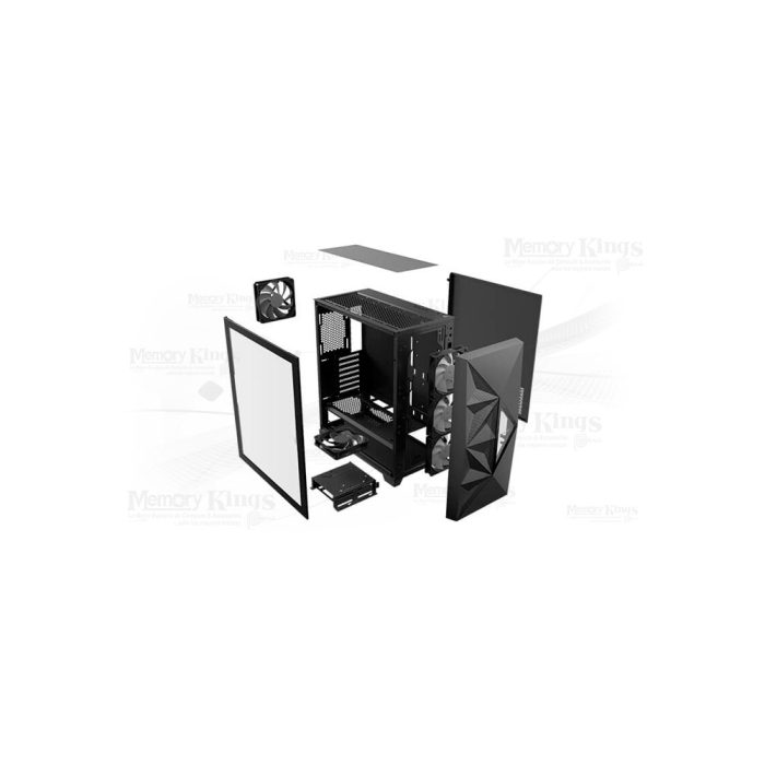 CASE Mid Tower ANTEC DF800 FLUX BLACK