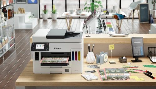 IMPRESORA MF CANON MAXIFY GX7010 ADF LCD LAN|WiFi