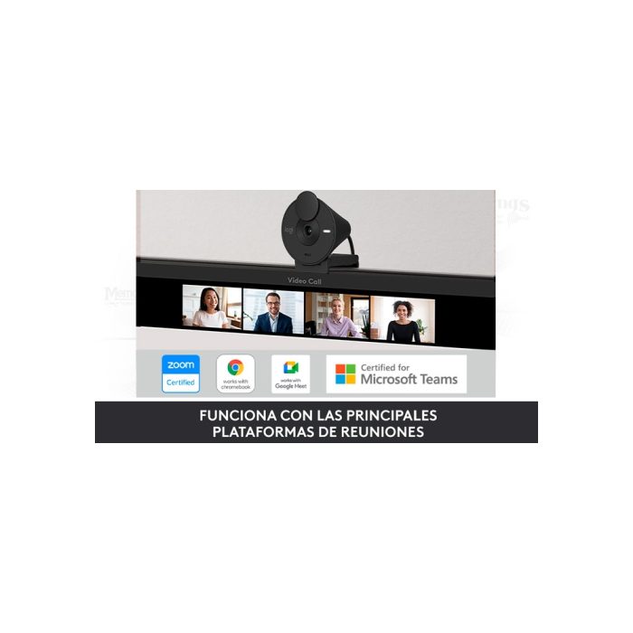CAMARA WEBCAM LOGITECH BRIO 300 FHD USB-C BLACK