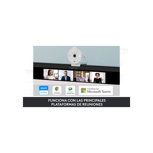 CAMARA WEBCAM LOGITECH BRIO 300 FHD USB-C WHITE