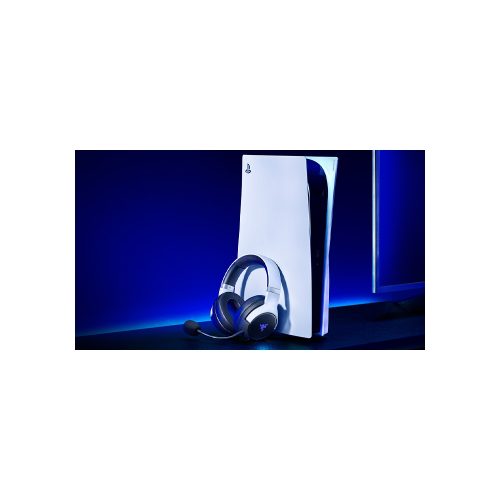 AURICULAR Gaming RAZER KAIRA PRO PS5 HYPERSENSE SMARTSWITCH CHROMA WHITE Bluetooth&Wireless