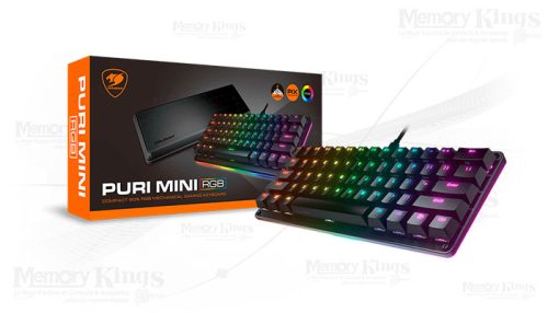TECLADO Gaming COUGAR PURI MINI RGB - MECANICA