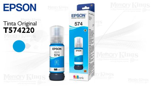 Botella de TINTA EPSON 574 Cyan L8050 70ml