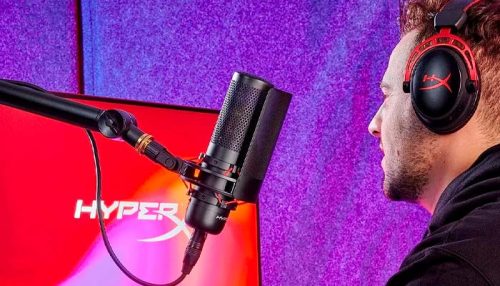 MICROFONO HYPERX ProCast BLACK PC|PS|Mac