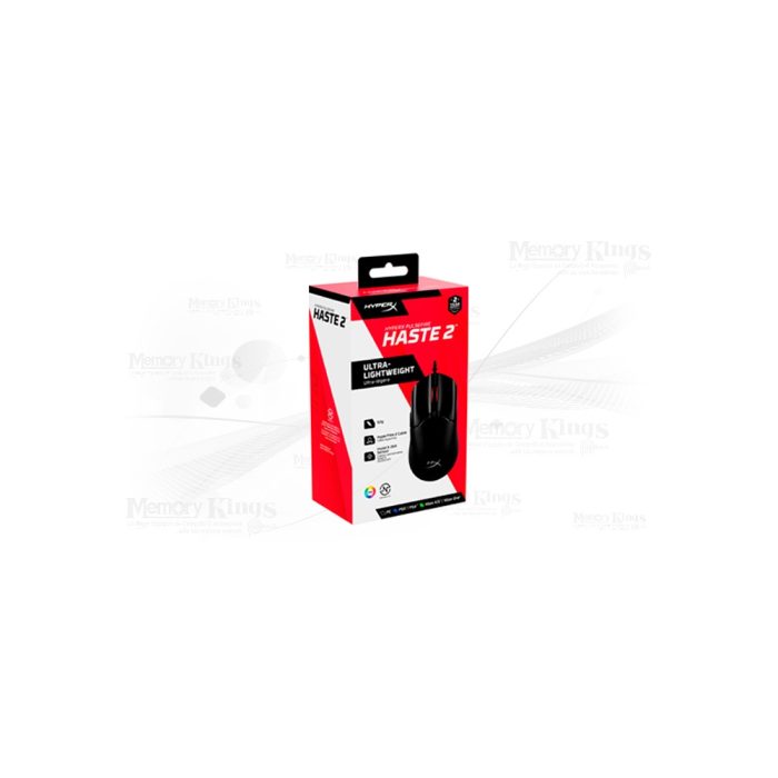 MOUSE Gaming HYPERX Pulsefire Haste 2 26K BLACK