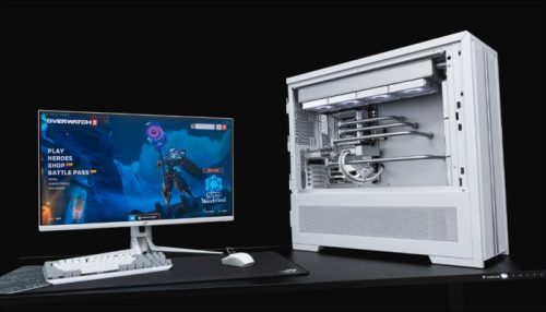 CASE Full Tower LIAN LI V3000PW PLUS WHITE *soporta 2 Placas Madre y 2 Fuentes de Poder