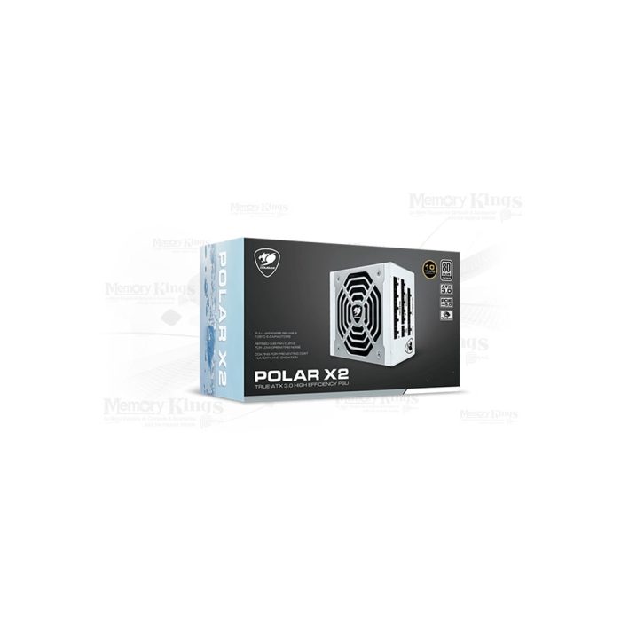 FUENTE 1050W 80plus PLATINUM COUGAR POLAR X2