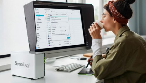 ALMACENAMIENTO NAS 0TB SYNOLOGY DS223J 2-bahias