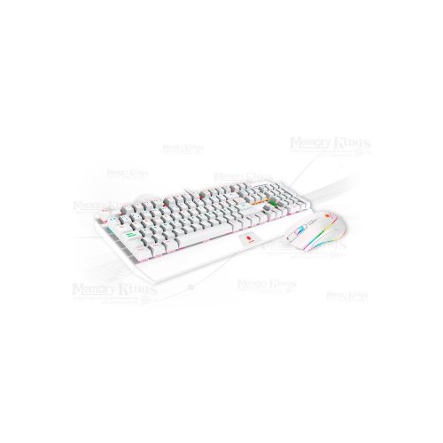 TECLADO+MOUSE Gaming ANTRYX GC-5100 MECANICO SW RED RGB WHITE