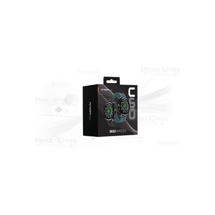 Reloj inteligente Argomtech Skei C60BK - Con 2 correas, diseño moderno y conectividad avanzada