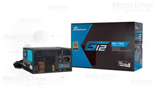 FUENTE 750W 80plus GOLD SEASONIC G12 GC