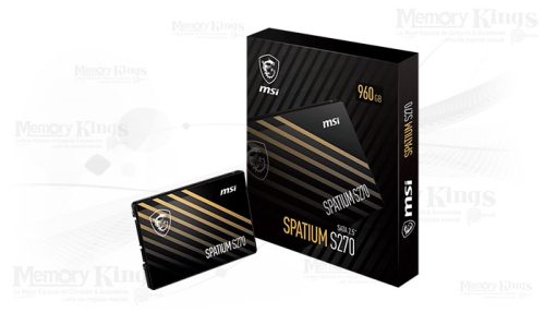 UNIDAD SSD 2.5 SATA 960GB MSI SPATIUM S270