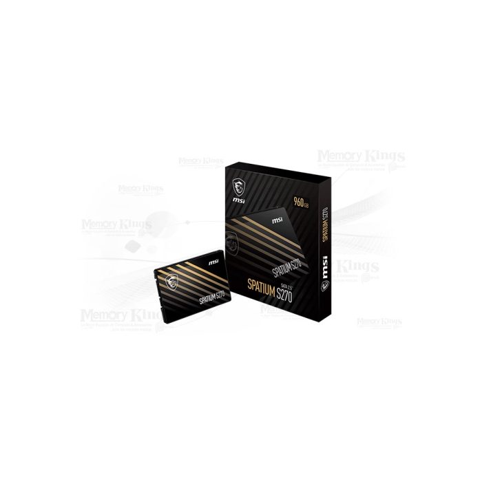 UNIDAD SSD 2.5 SATA 960GB MSI SPATIUM S270