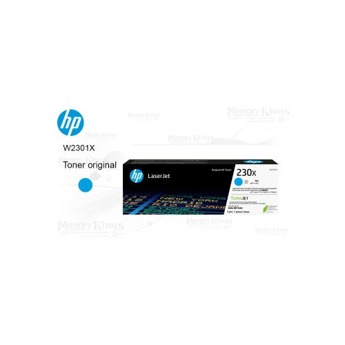 Cartucho de Toner HP 230X Cian Original 5500pag.