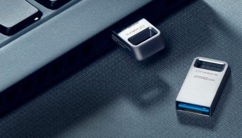 MEMORIA USB 256GB KINGSTON MICRO ultrapequeño