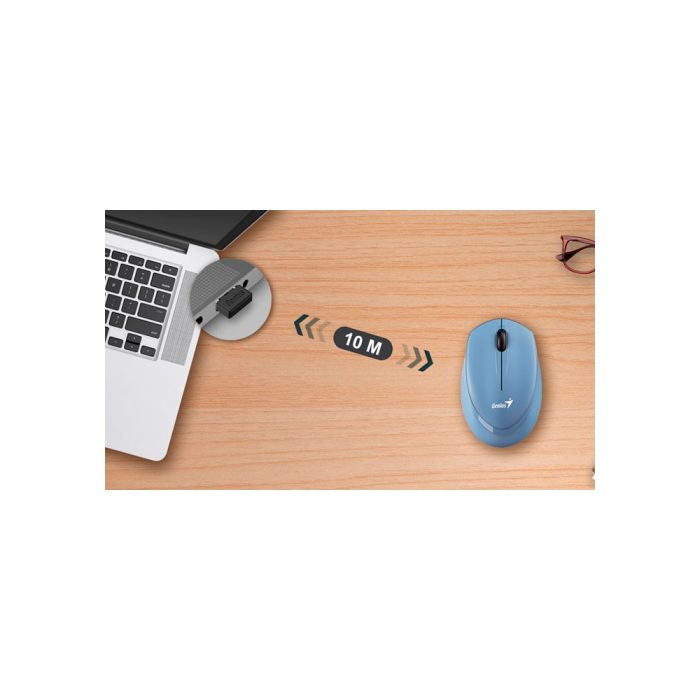 MOUSE GENIUS NX-7009 ERGO WIRELESS BLUE