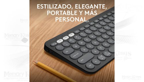 TECLADO LOGITECH PEBBLE 2 K380S BLACK Bluetooth